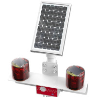 LHDQ领航电器LH7904/KJ声光报警灯0.4Wx2 3.7V暖光IP65高亮低耗频闪警示18天续航