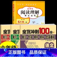 [六下 4册]阅读理解+语数英同步测试卷 小学六年级 [正版]2025新版六年级下册阅读理解强化训练上册小学生每日一练训