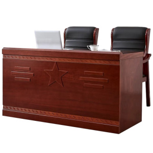 智叶舟主席台160*60*75cm一桌二椅套