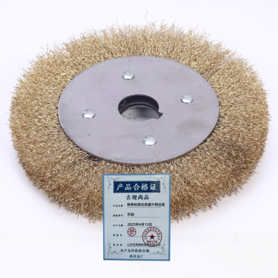 吉迎尚品 除锈机钢丝刷磨片钢丝轮 平刷 个