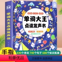 单词大王点读发声书 [正版]英语单词大王点读发声书 幼儿启蒙早教书有声读物会说话的早教有声书0到3-6-7岁儿童书幼儿园