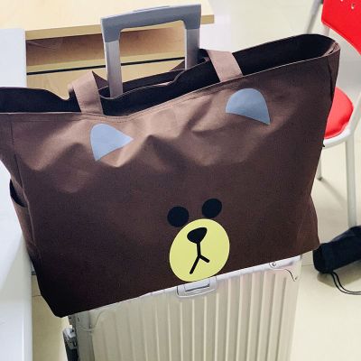 派尼美特旅行袋可爱韩版大容量旅行包女手提旅游包包短途行李袋网红健身包