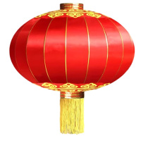 富怡雅节庆装饰绸布灯笼150#直径100cm/个