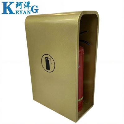 珂洋 灭火器箱 金色55cm 个