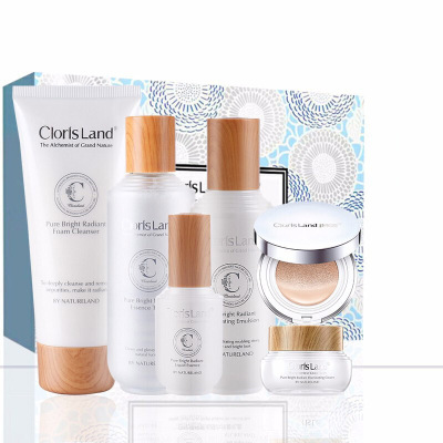 花皙蔻白松露纯皙光感补水高保湿去角质女士化妆品系列