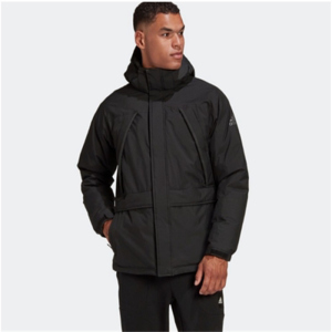 adidas/阿迪达斯连帽羽绒服运动休闲舒适保暖男装外套GK0667 D