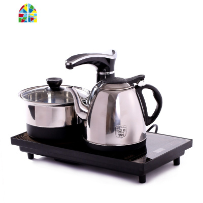 智能电磁茶炉全自动上水电热烧水壶三合一 煮茶器茶道泡茶壶套装 FENGHOU 23*37金色全自动