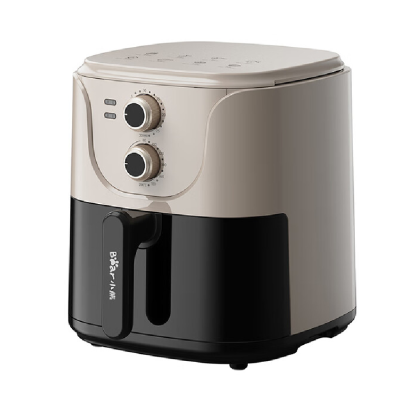 小熊(Bear)空气炸锅 家用智能电炸锅无油烟多功能炸薯条机烤炸箱 5L可视炸篮 QZG-E16A5