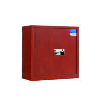 帅畅保密柜财务档案柜文件柜办公室资料储物柜保险柜矮柜红木纹-国保指纹锁