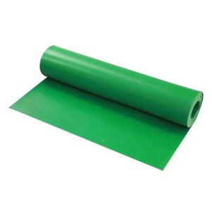 盛京联硕高压绝缘橡胶板绿色防滑耐震地垫厚2mm[1*12米]5KV卷