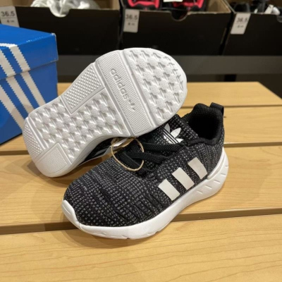 ADIDAS阿迪达斯三叶草跑步鞋轻便舒适低帮婴童鞋运动鞋GW8184 Z