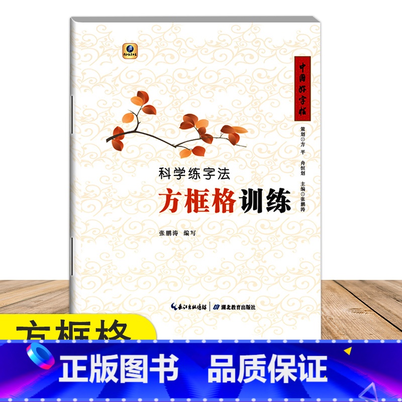 [正版]中国好字帖科学练字法方框格训练中学生小学生成人初学者铅笔硬笔练字帖入门学写字教程教案成语接龙练习簿写规范字楷书书
