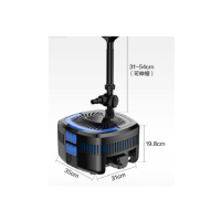 鱼池喷泉泵小型池塘过滤器UV灯室内鱼池喷泉装饰鱼池循环假山喷泉