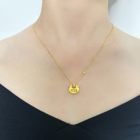 北京黄金女士日韩风格925银项链浪漫送恋人礼物