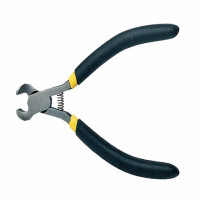 史丹利(STANLEY)黑柄迷你顶切钳高碳钢铁钉剪扎线起钉钳4寸 84-125-23