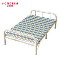 盛松林 折叠床 90cm宽蓝条[加厚加固款] 张