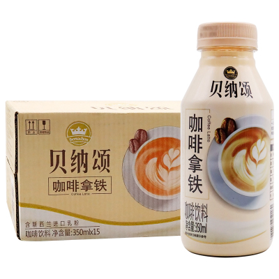 康师傅贝纳颂咖啡拿铁350*15瓶