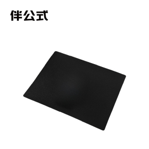 伴公式B1282皮革鼠标垫30*40cm 黑色