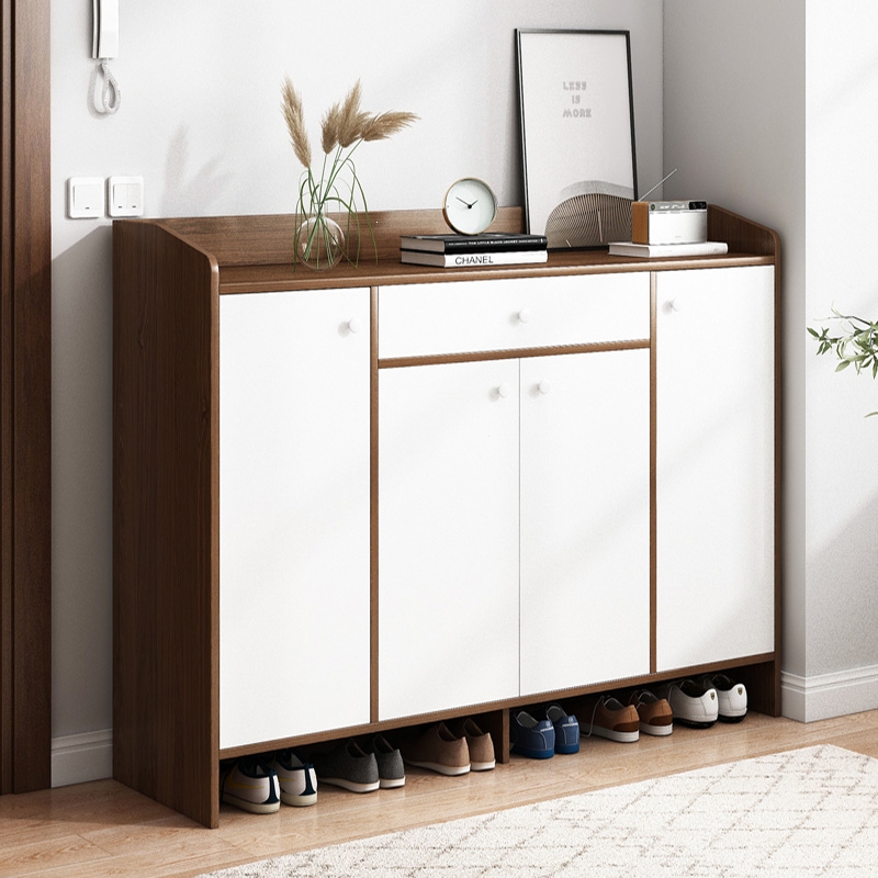 古达鞋柜新款2021家用门口进门一体靠墙入户阳台储物柜玄关柜鞋架