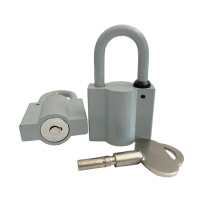 中电鼎润 ZD-20T 20mm*17mm 导型感应喷塑挂锁 (计价单位:个)灰色