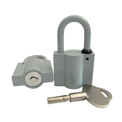 中电鼎润 ZD-20T 20mm*17mm 导型感应喷塑挂锁 (计价单位:个)灰色