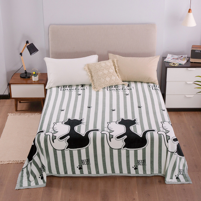 凯诗风尚(CHARSON)毛毯苏宁自营雪貂绒空调盖毯子被子秋冬保暖加厚毛毯学生宿舍单人床单双人