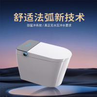 苏宁宜品智能坐便器豪华款温水洗净带烘干暖风设计语音AI对话 法弧座圈新技术 冷触媒除臭 防冻裂水箱 无水压要求