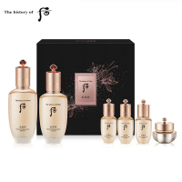 韩国Whoo 后 天率丹6件套补水改善肌肤光泽提拉紧致天率丹还幼平衡水乳新版企划版两件套 提拉水乳礼盒6件套护肤品套装