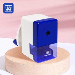 真彩卷笔刀削笔器小学生专用手摇式转笔刀自动进铅儿童铅笔刀多功能美术旋刨绞笔刀一年级
