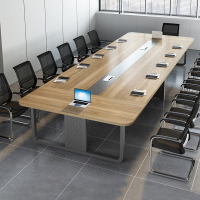 长桌会议桌椅员工开会洽谈桌办公室会议桌长条桌