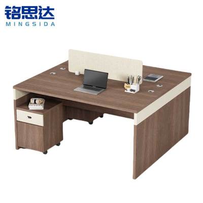 铭思达屏风办公桌双人位张