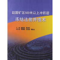 正版新书]赵固矿区500米以上冲积层冻结法凿井技术盛天宝,陈文