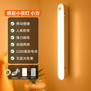 雷士照明手提小夜灯充电款应急床头睡眠婴儿喂奶护眼母婴柔光台灯