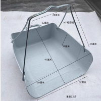 铁迅铁柄钢化皮簸箕SZ44 个