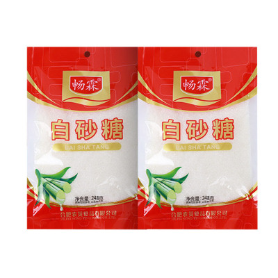 畅霖白砂糖袋装白糖食用糖烘焙西点烘焙原料细砂糖冲饮248g*2包