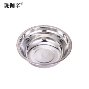 珑伽辛 304不锈钢碗汤盆 18CM/个