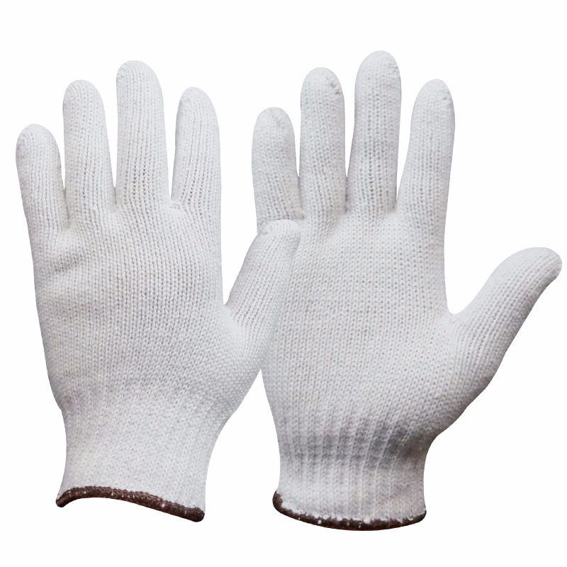 翌嘉YJ5121711棉纱手套七针线手套加厚耐磨防滑劳保手套(12双)