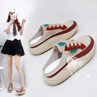 2026夏季新款一脚蹬凉鞋女外穿ins潮厚底凉拖休闲沙滩鞋