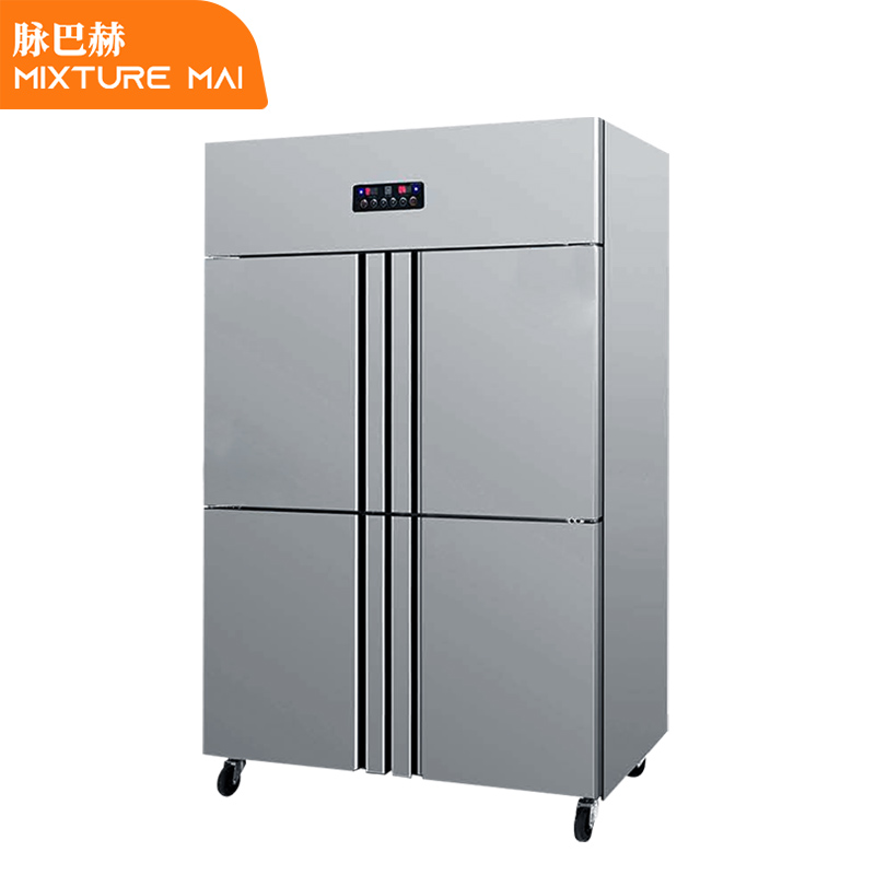 脉巴赫 四门冰箱商用厨房大容量冰柜食堂餐饮酒店后厨冷冻保鲜柜MBH-SMLD930