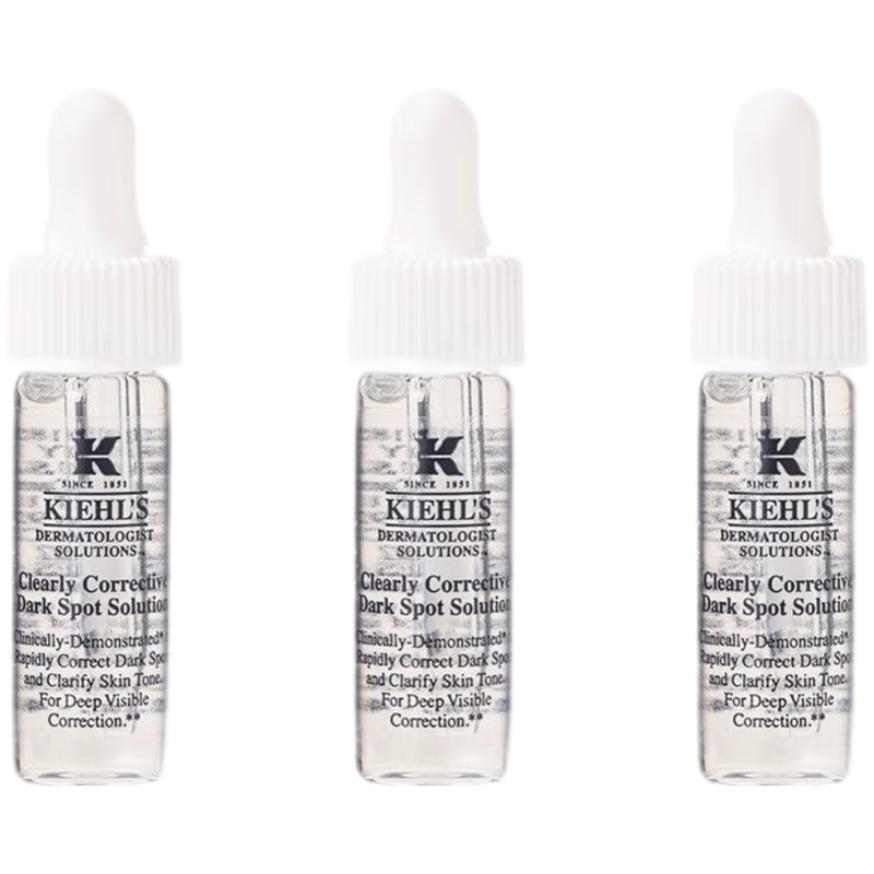 科颜氏(Kiehl's)淡斑精华液小样4ml*3瓶焕白均衡亮肤淡斑精华液