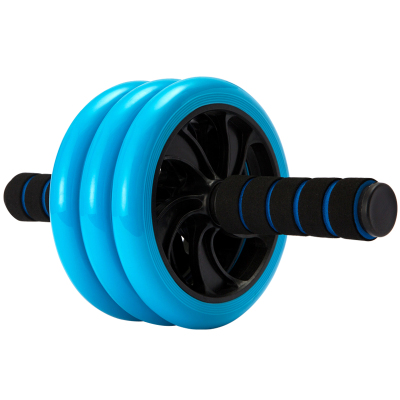 华亚（HUAYA）健腹轮腹肌轮家用健腹器腹肌健身器静音收腹滚轮三轮双轮可调减肚子运动器材