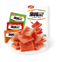 卫龙辣条亲嘴烧300g*2袋混合口味休闲零食小吃大刀肉即食豆干出游