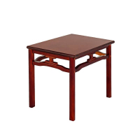 合祥源 商务办公室边桌贵宾布艺沙发实木会客茶几 680*480*450mm/张