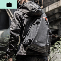 韩版胸包男士大容量斜挎包包休闲运动背差斜背包潮牌单肩包男NEW LAKE男士腰包