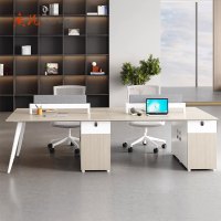 质凡办公桌椅组合职员桌屏风员工桌