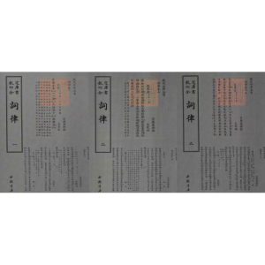 醉染图书词律9787514919219