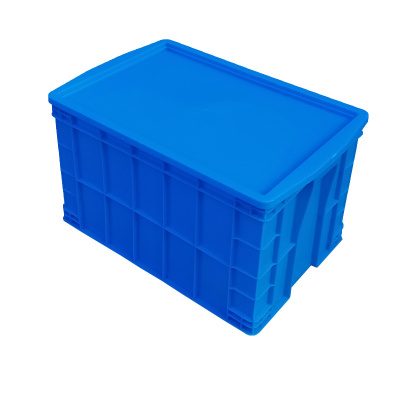 臻远ZY-SNXD-94收纳储物箱长方形物流中转箱带盖子 635*425*365mm