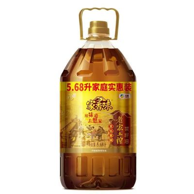 中粮福临门家香味老家土榨菜籽油5.68L
