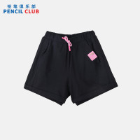 [1件3折]铅笔俱乐部童装2025夏装新款女童短裤儿童裤子中大童运动裤针织裤