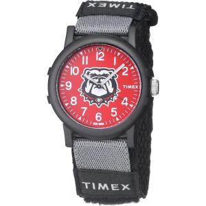 TIMEX/天美时女款mm红面黑带防滑腕表运动休闲手表